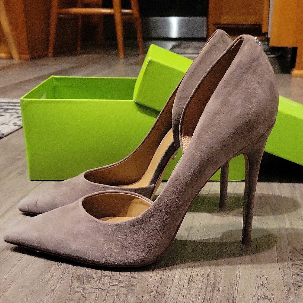 Sam Edelman Taupe Heels - Picture 4 of 6